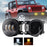 2Pcs for Wrangler / CJ-5 / CJ-7 / CJ-8 SUV LED Fog Light White+Yellow Two Color Headlight Modified Front Fog Lamp - 2