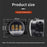 2Pcs for Wrangler / CJ-5 / CJ-7 / CJ-8 SUV LED Fog Light White+Yellow Two Color Headlight Modified Front Fog Lamp - 4