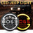 7-inch for Wrangler Harley Motorcycle Boss Headlight High Low Beam Circle Angel Eye LED Headlight - 3