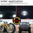 7-inch for Wrangler Harley Motorcycle Boss Headlight High Low Beam Circle Angel Eye LED Headlight - 5