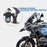 Motorcycle Rear View Mirror 180 Degree Blind Spot Mirror Wide Angle Rearview Mirror for Bike Scooter - 3