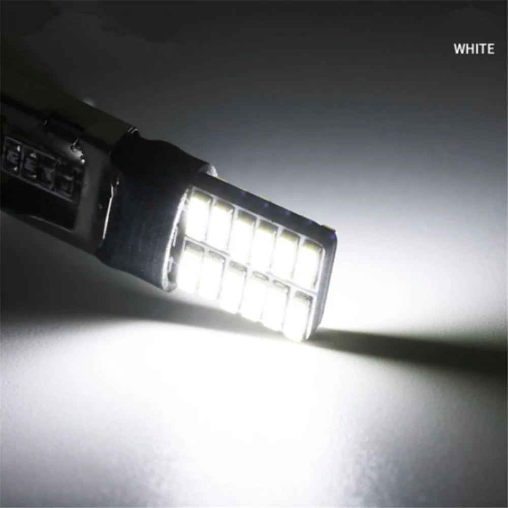 2PCS Car Fog Light 4.8W 6500K White Light 24-LED SMD 4014 Bright Car Clearance Light Lamp - H3 / White - 4