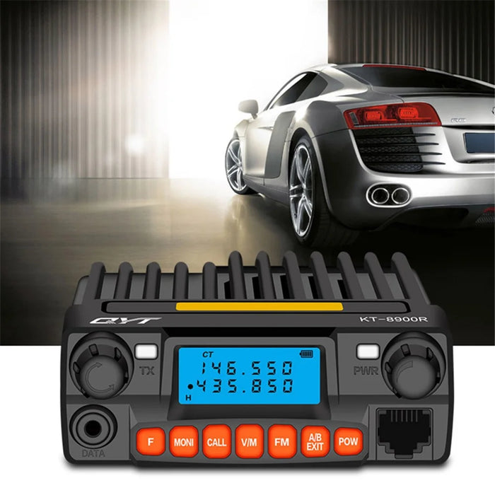 QYT-8900R Mini Car Radio Station Cigarette Lighter Wireless Car Radio with LCD Screen Display (Standard Version) - 4