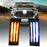 1 Pair for Toyota Tundra 2022-2023 Anti-fog LED Daytime Running Lights Turn Signal Lamps - 5