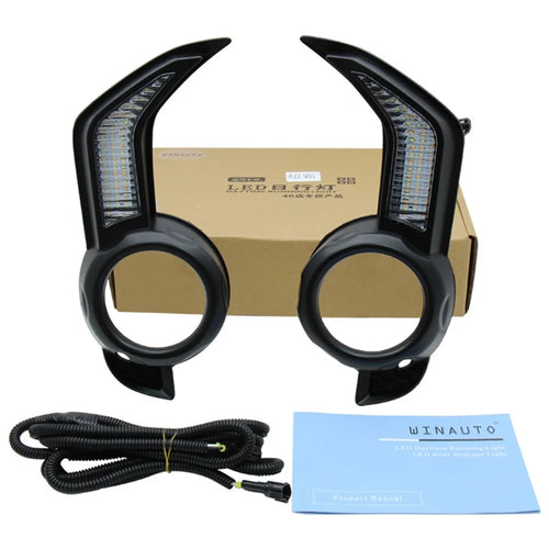 1 Pair For Toyota 4Runner 2014-2020 Car Streamer Bidirectional Function Daytime Dynamic Flash Light - 1