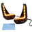 MCL561AY 1Pair Car Decoration Lamp for 2020 Toyota, Hilux LED Lights Daytime Running Lights - 4