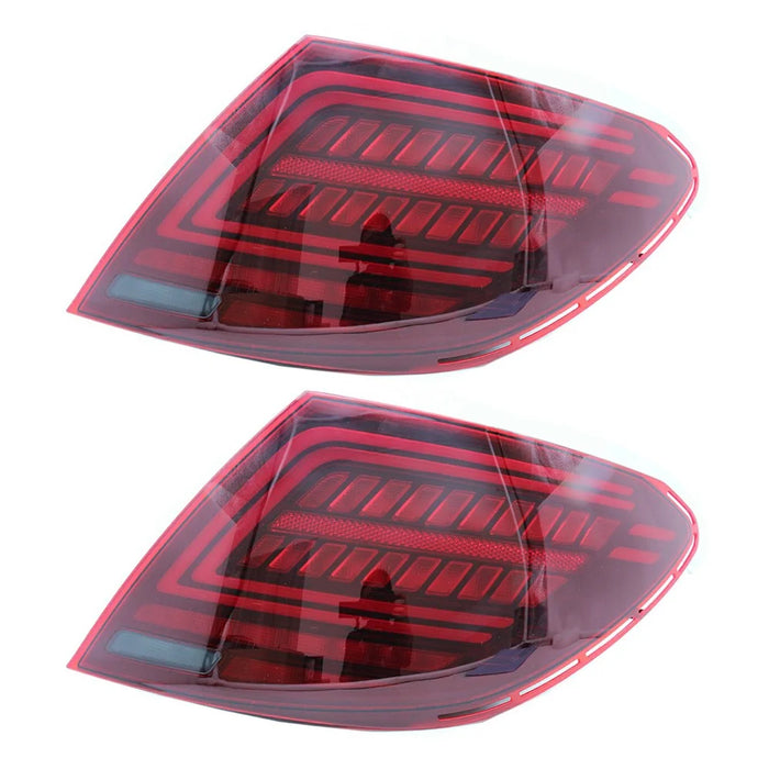 WINAUTO 1 Pair For W204 C-Class 2007-2014 LED Tail Lamp Multi-function Turn Signal Light - 1