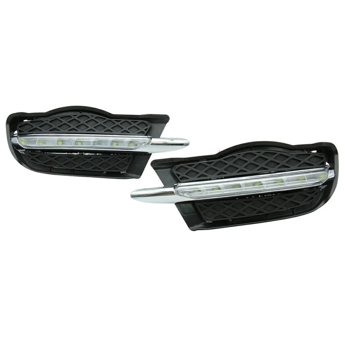 WINAUTO MCL096A 2PCS LED Lights Daytime Running Lamps for W204 2008 2009 2010 C200 C260 C300 - 1