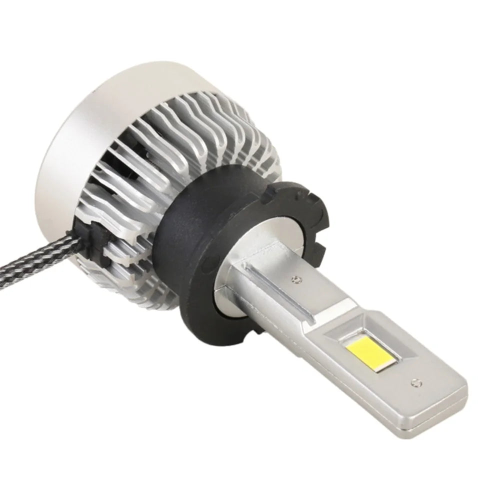 D4S 1 Pair LED Bulb 35W 4500LM Bright Bulb Windless Direct Insertion Interior Car Lights - 2