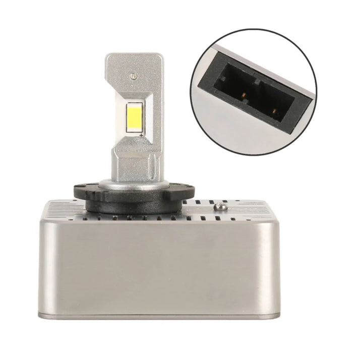 D5S 1 Pair LED Car Bulb 35W 4500LM 6000K Super Bright Car Interior Lights Direct Insertion - 2