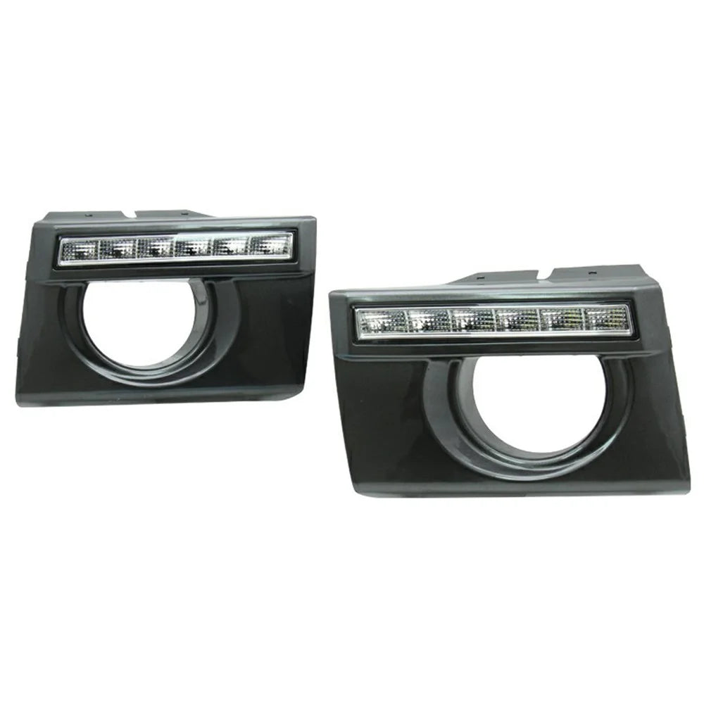 WINAUTO 1 Pair IP67 Waterproof LED Daytime Running Lights for Hyundai Tucson 2005-2009 - 1
