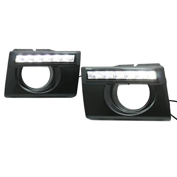 WINAUTO 1 Pair IP67 Waterproof LED Daytime Running Lights for Hyundai Tucson 2005-2009 - 2