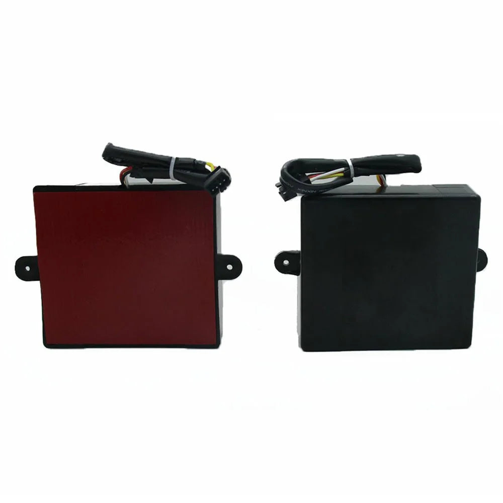 WINAUTO 2Pcs Car LED Taillight for GLK 2007-2015 Multi-function Turn Signal Light - Transparent Black - 4