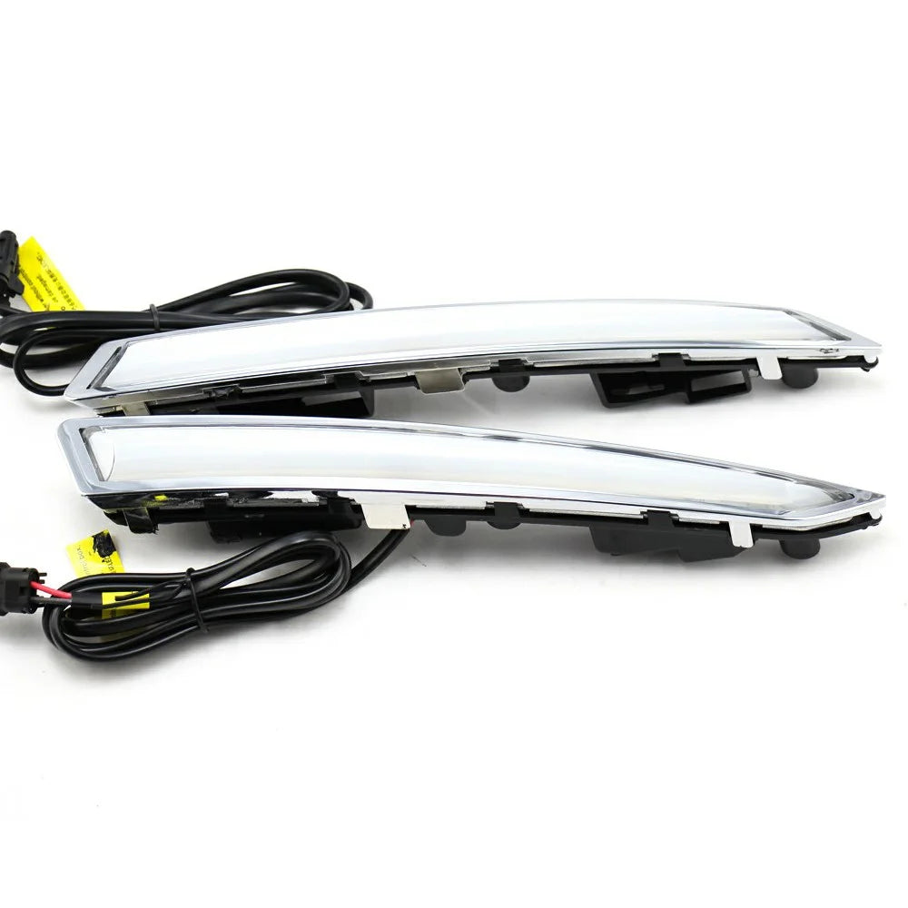 WINAUTO For Ford Kuga / Escape 2013-2015 1 Pair LED DRL Light Waterproof Car Daytime Running Lamp - 1