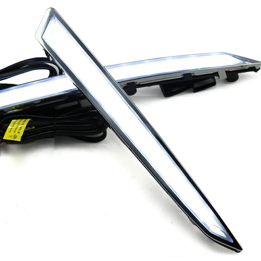 WINAUTO For Ford Kuga / Escape 2013-2015 1 Pair LED DRL Light Waterproof Car Daytime Running Lamp - 5
