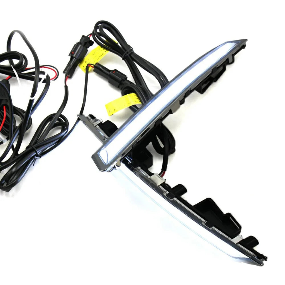 WINAUTO For Ford Kuga / Escape 2013-2015 1 Pair LED DRL Light Waterproof Car Daytime Running Lamp - 6