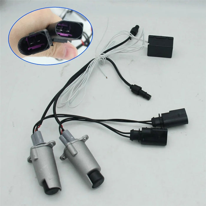 WINAUTO 1 Pair Waterproof LED DRL Light for Q7 2010-2015 Flowing Turn Signal Lamp - 7