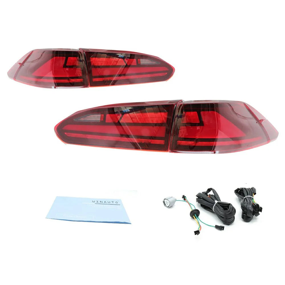 WINAUTO 2Pcs LED Taillight Car Tail Lamp for Toyota Frontlander / Corolla Cross 2022 Turn Signal Light - Red - 1