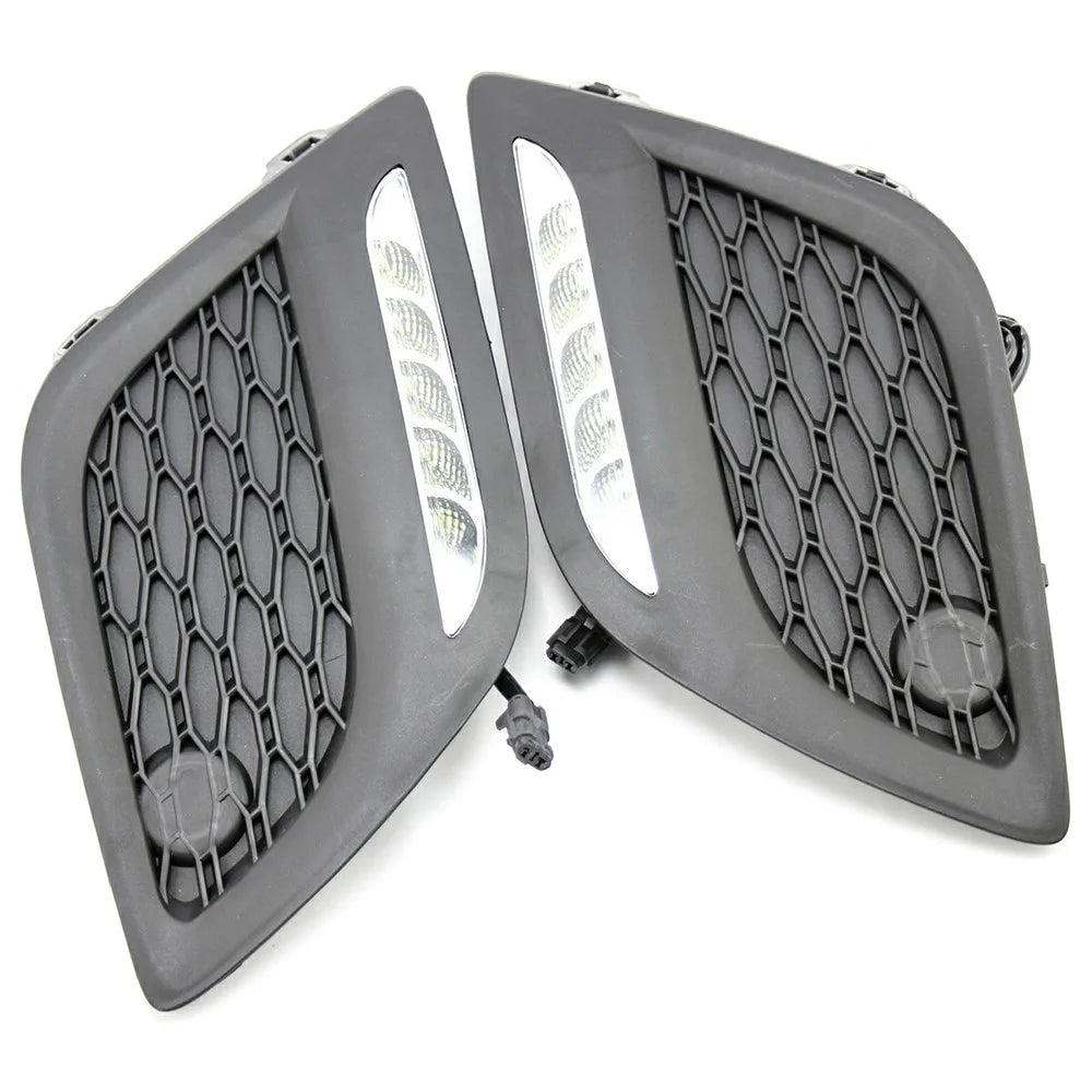 WINAUTO For XC60 2009-2013 1 Pair Daytime Running Lamp Super Bright LED Car DRL Light - 3