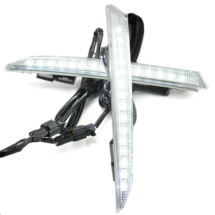 WINAUTO For Ford Kuga / Escape 2013-2015 1 Pair Car DRL Light Waterproof LED Daytime Running Lamp - 4