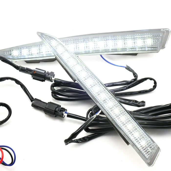 WINAUTO For Ford Kuga / Escape 2013-2015 1 Pair Car DRL Light Waterproof LED Daytime Running Lamp - 5