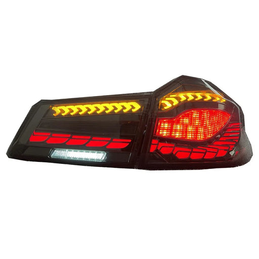 WINAUTO 2Pcs Car LED Tail Lamp for 5-Series G30 / G38 (2018-2020) PP+Acrylic Turn Signal Light - 2
