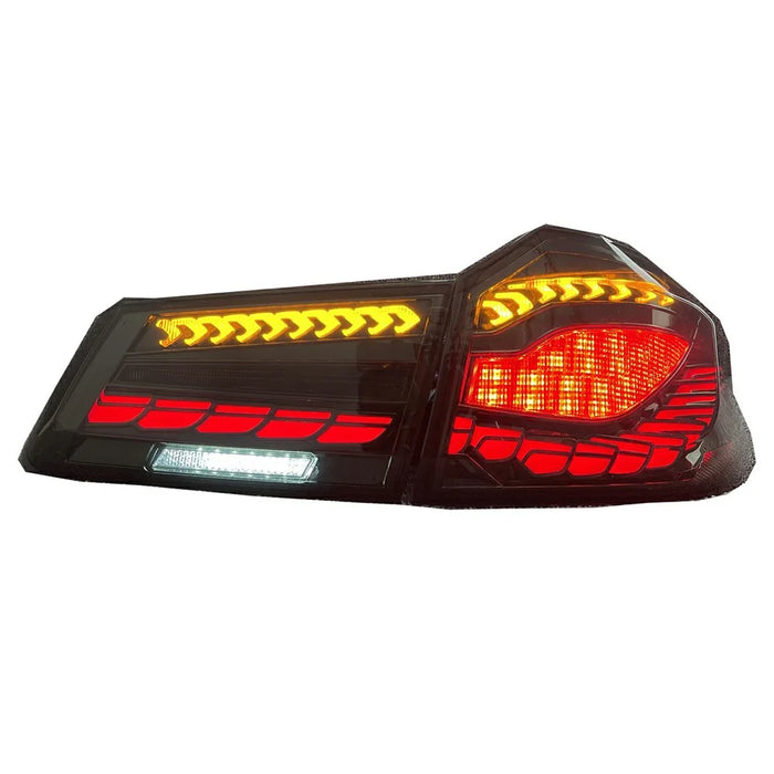 WINAUTO 2Pcs Car LED Tail Lamp for 5-Series G30 / G38 (2018-2020) PP+Acrylic Turn Signal Light - 2