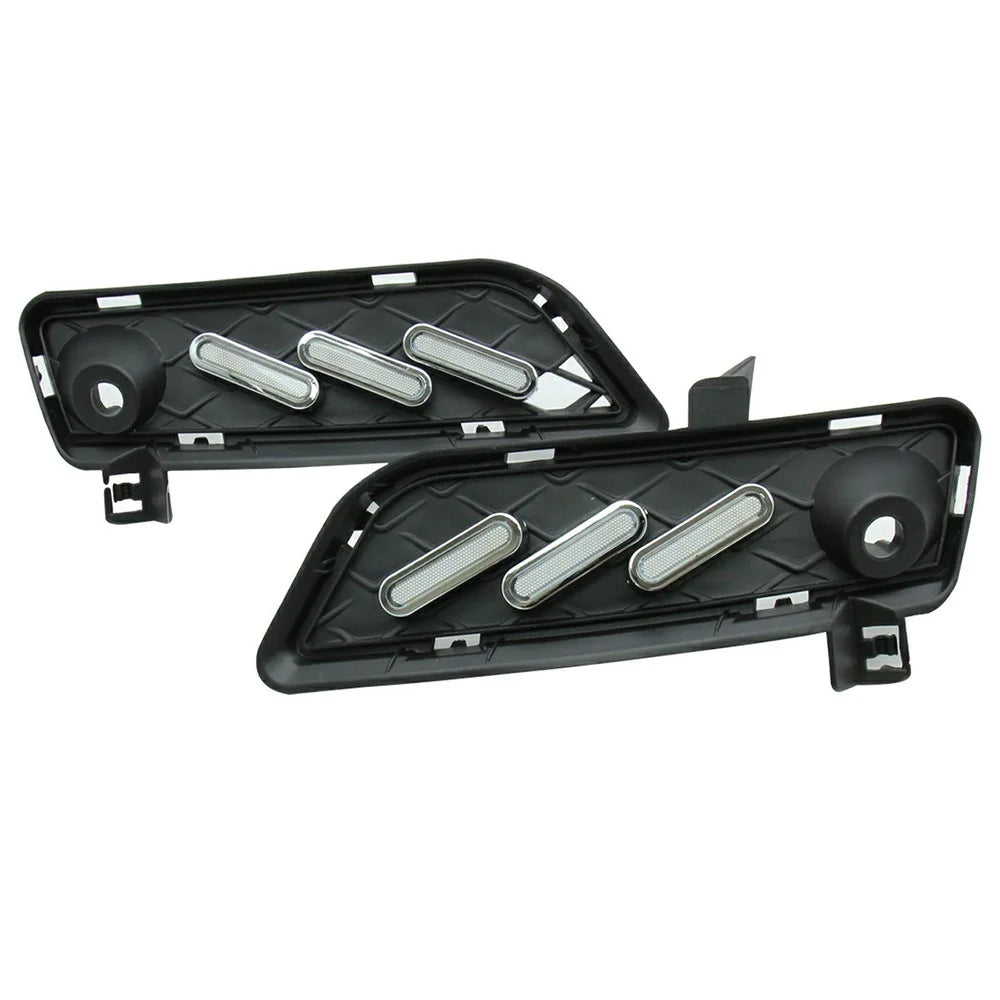 WINAUTO 3 Color Flowing LED Daytime Running Light for X3 F25 2009-2013 Turn Signal Lamp - 2