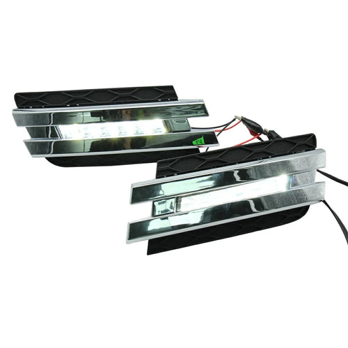 WINAUTO For GL450 X164 2006-2009 1 Pair Car Daytime Running Lamp Super Bright LED DRL Light - 1