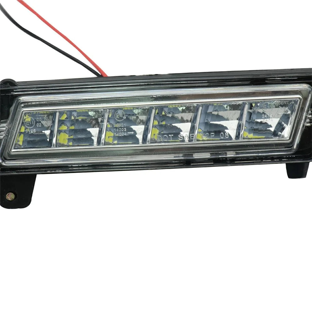 WINAUTO For GL450 X164 2006-2009 1 Pair Car Daytime Running Lamp Super Bright LED DRL Light - 4