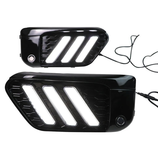 WINAUTO 1 Pair LED Daytime Running Lights for X1 F48 / F49 (2015-2020) Dual Color DRL Lamps - 2