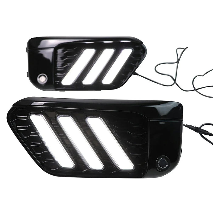 WINAUTO 1 Pair LED Daytime Running Lights for X1 F48 / F49 (2015-2020) Dual Color DRL Lamps - 2