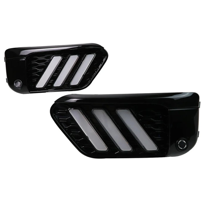 WINAUTO 1 Pair LED Daytime Running Lights for X1 F48 / F49 (2015-2020) Dual Color DRL Lamps - 4