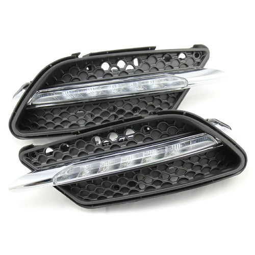 WINAUTO For C-Class W204 AMG 2008-2010 1 Pair Car Super Bright DRL Light LED Daytime Running Lamp - 1