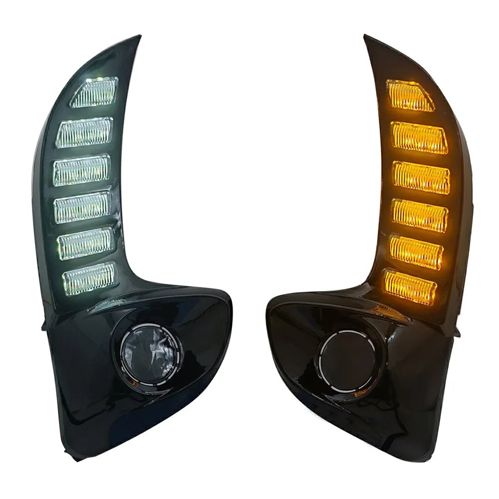 WINAUTO For Toyota Yaris 2020-2021 LED Daytime Running Light Turn Signal Lamp - 2