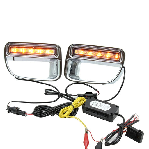 WINAUTO 1 Pair DRL Lamps for MINI 2012-2013 Car LED Daytime Running Lights (Dual Lighting Colors) - 2
