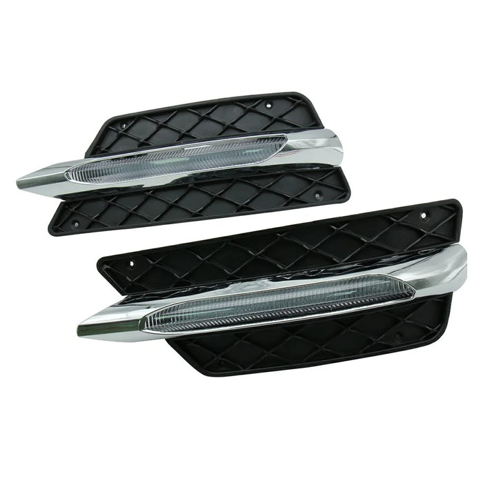 WINAUTO 1 Pair LED Daytime Running Lamps for C-Class W204 (2011-2013) Driving Lights - 3