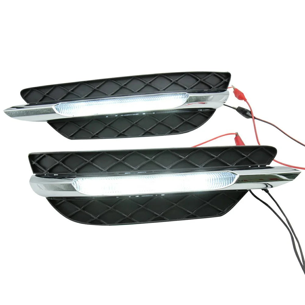 WINAUTO 1 Pair LED Daytime Running Lights for C-Class W204 2011-2012 - 1