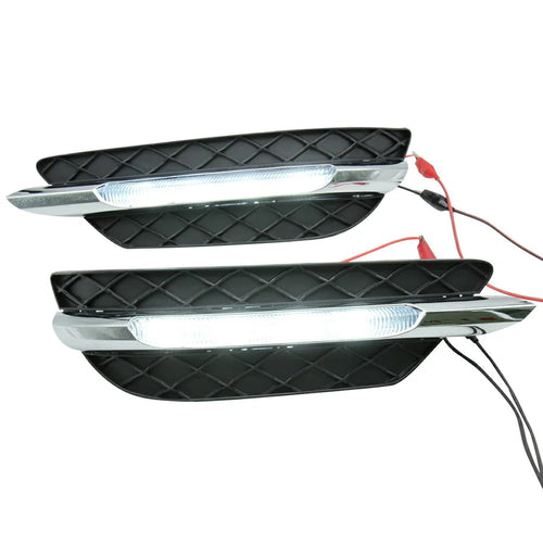 WINAUTO 1 Pair LED Daytime Running Lights for C-Class W204 2011-2012 - 1