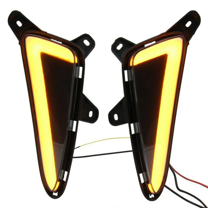 WINAUTO For TOYOTA C-HR  /  IZOA 2017-2020 1 Pair LED Daytime Running Lights Dual-Way Function Car Light - 1