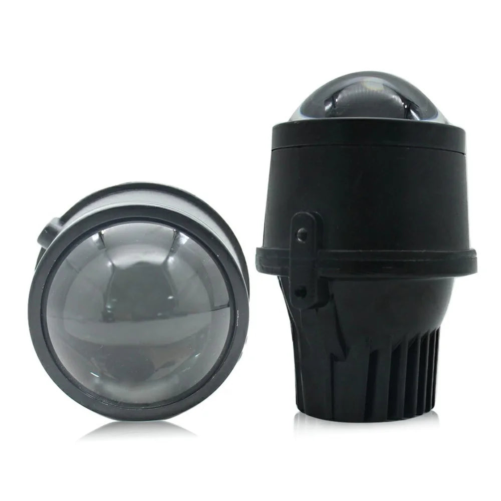 WINAUTO 1 Pair 2.5-inch Car LED Fog Light High Low Beam Lamp for Snowy Rainy Day - 1