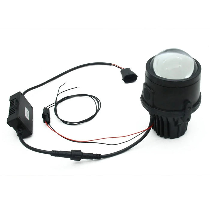 WINAUTO 1 Pair 2.5-inch Car LED Fog Light High Low Beam Lamp for Snowy Rainy Day - 2