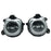 WINAUTO For X3 X4 X5 X6 2015-2016 1 Pair Car LED Front Fog Lights, OE: 63177317252 / 63177317251 - 1