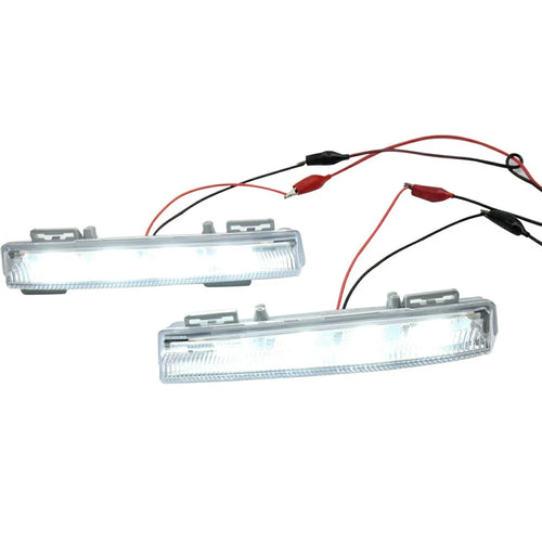 WINAUTO For C-Class W204 2011-2012 1 Pair Super Bright Car DRL Light LED Daytime Running Lamp - 1