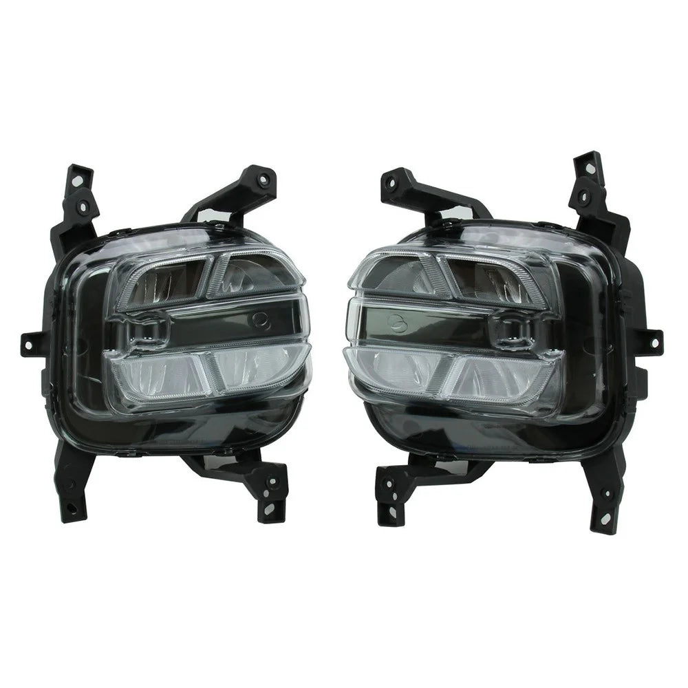 WINAUTO For Kia KX5  /  ACE 2018-2019 1 Pair Waterproof Daytime Running Lamp LED Car DRL Light - American Version - 1