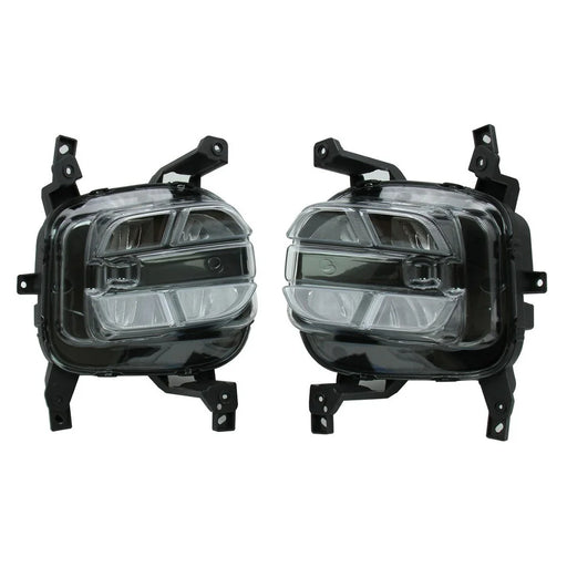 WINAUTO For Kia KX5  /  ACE 2018-2019 1 Pair Waterproof Daytime Running Lamp LED Car DRL Light - American Version - 1