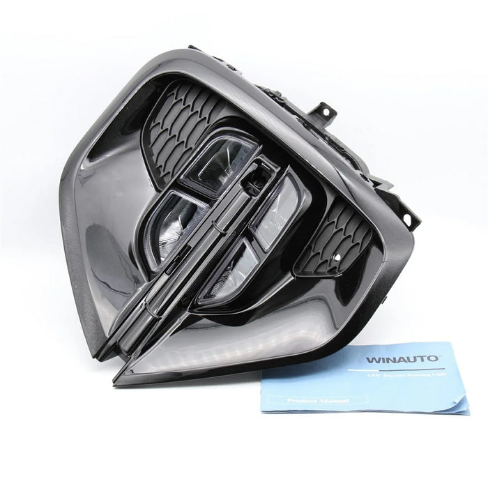 WINAUTO For Kia KX5  /  ACE 2018-2019 1 Pair Waterproof Daytime Running Lamp LED Car DRL Light - American Version - 2