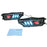 WINAUTO 1 Pair for Amarok 2016-2020 3-Color LED Daytime Running Lights Turn Signal Lamp - 5
