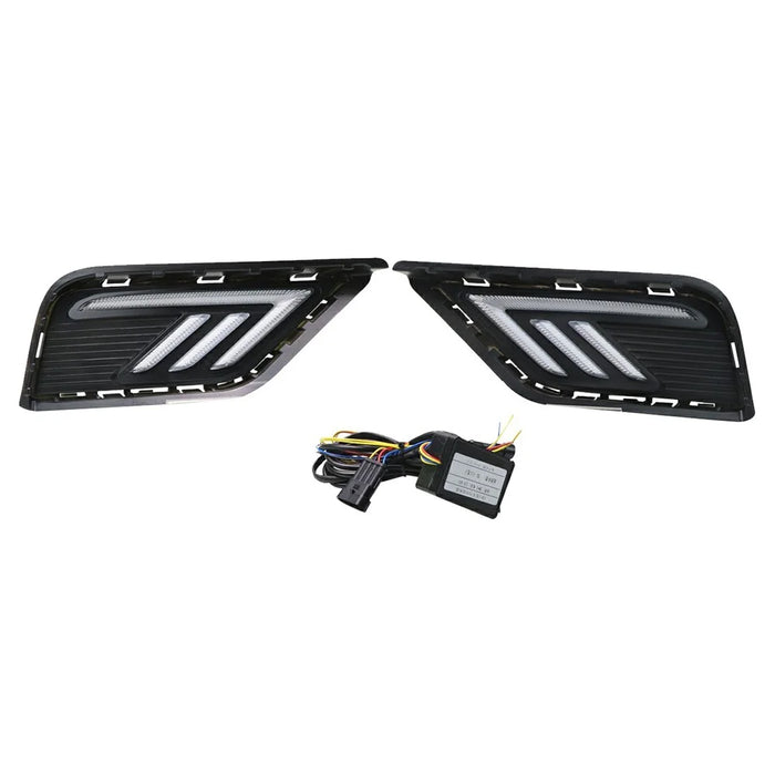 WINAUTO 1 Pair for Tharu 2019 Car LED Daytime Running Lights with 3 Lighting Colors - 5
