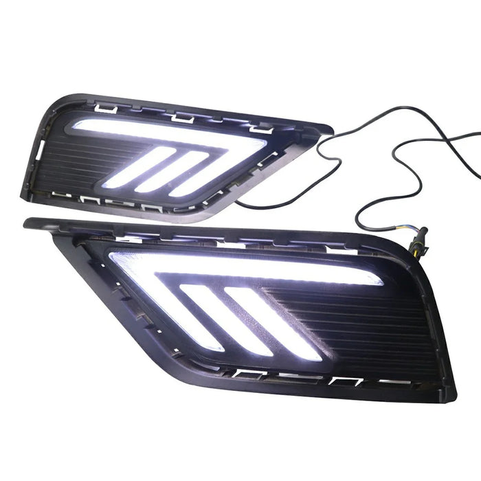 WINAUTO 1 Pair for Tharu 2019 Car LED Daytime Running Lights with 3 Lighting Colors - 7